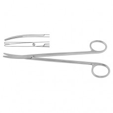 Metzenbaum-Nelson Dissecting Scissor Curved - Blunt/Blunt Stainless Steel, 23 cm - 9"